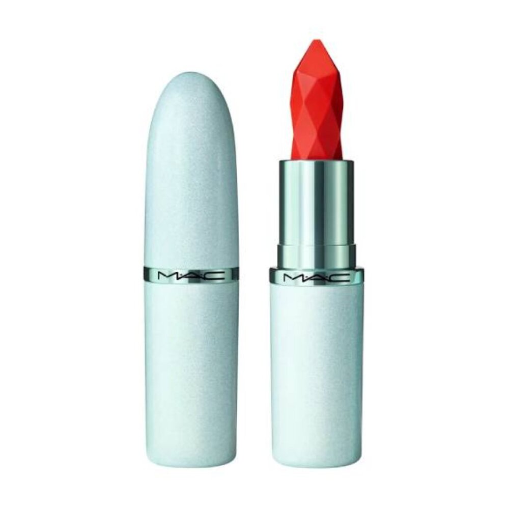 MAC Holiday MACXimal Sleek Satin Lipstick in Unexpected Red